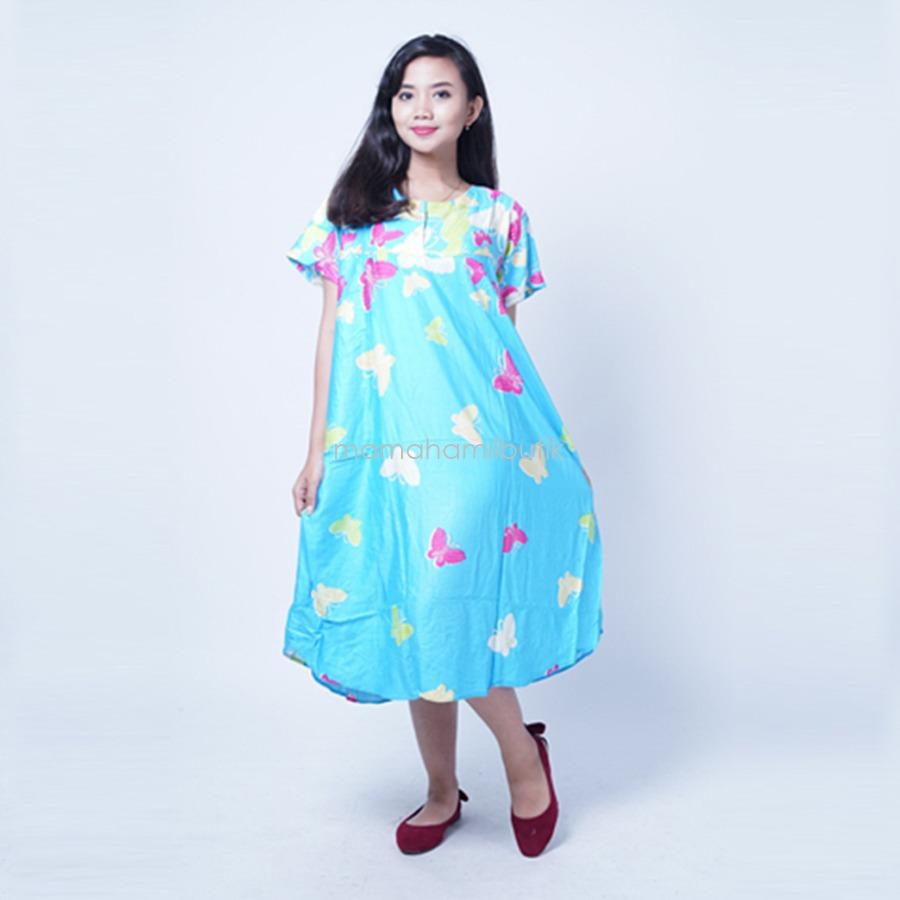 Mama Hamil Baju Hamil Daster Hamil Kupu Pelangi / daster bali / daster batik / daster ibu / daster malang / daster ibu hamil / daster menyusui / daster hamil / daster payung / daster remaja / daster kencana ungu / daster full kancing / daster kimono