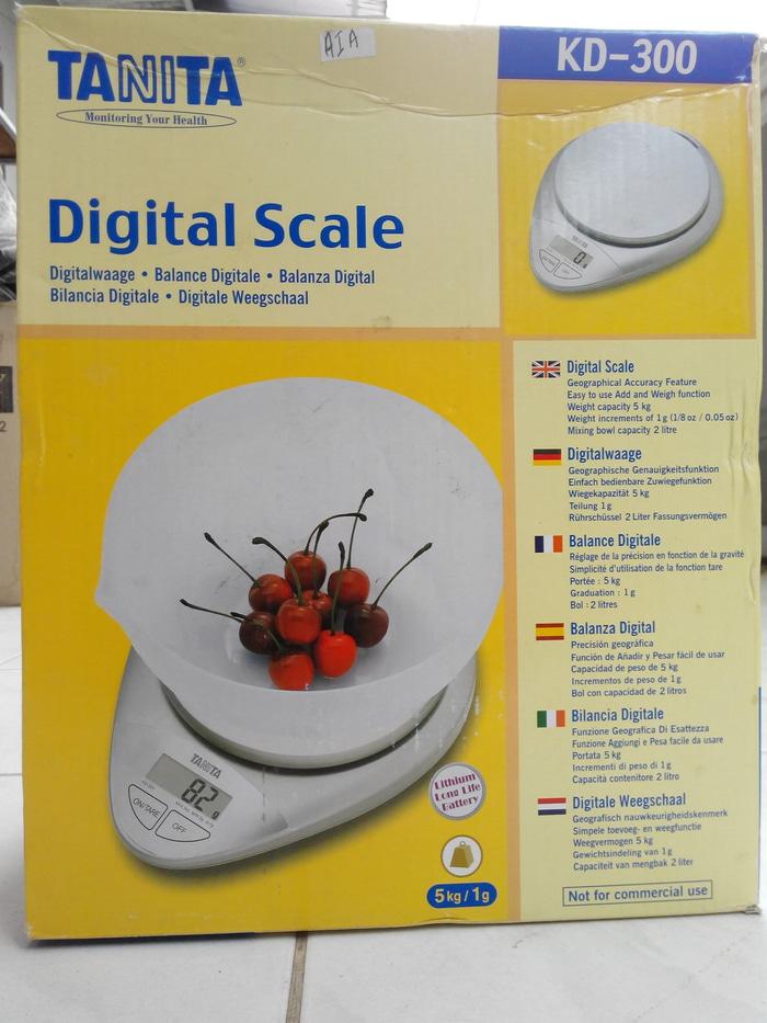 HARGA SPESIAL!!! Timbangan kue digital Tanita KD-300 - H9BaKu