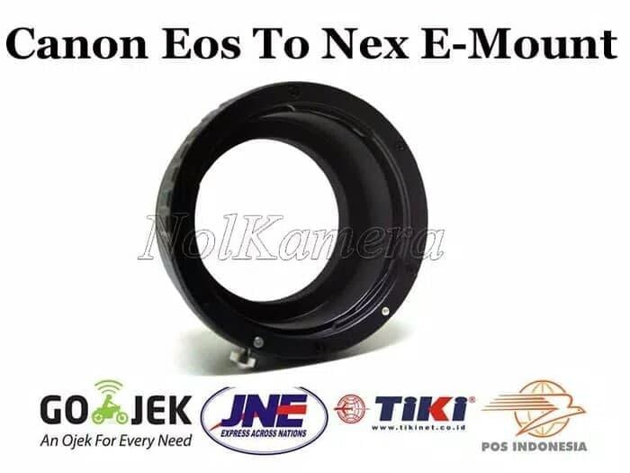 Promo Adapter Lensa Canon Eos To Sony NEX E-Mount NEX-3C A5000 A7 A7R - original
