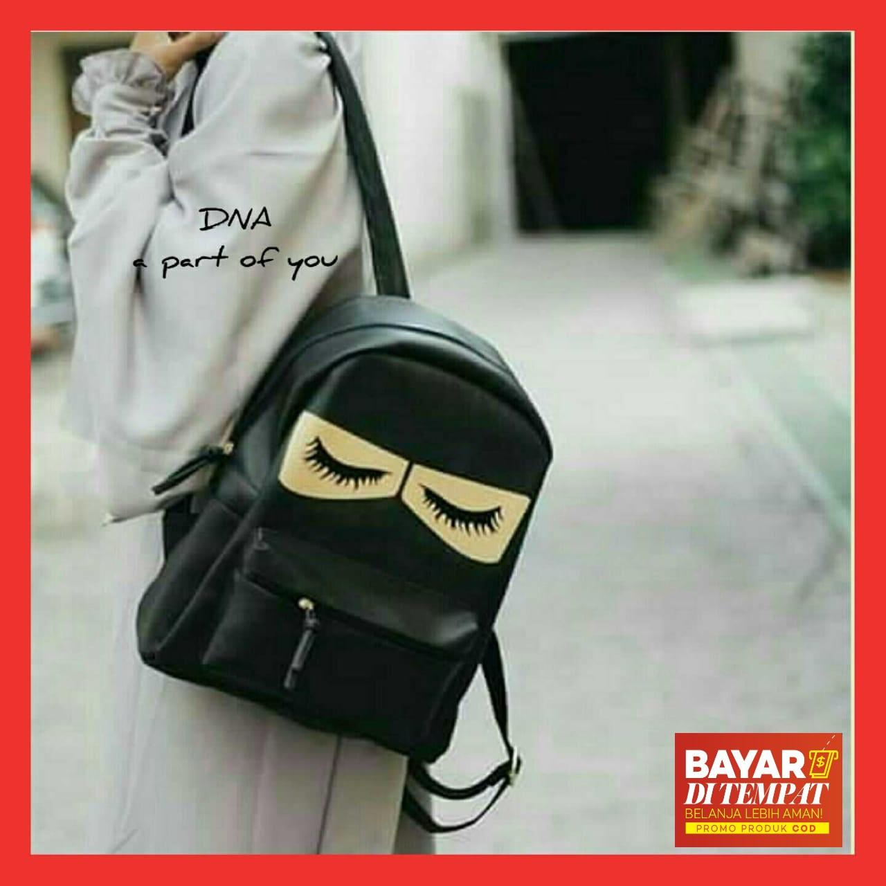 FCS - Tas Ransel Fashion Wanita Motif Niqab