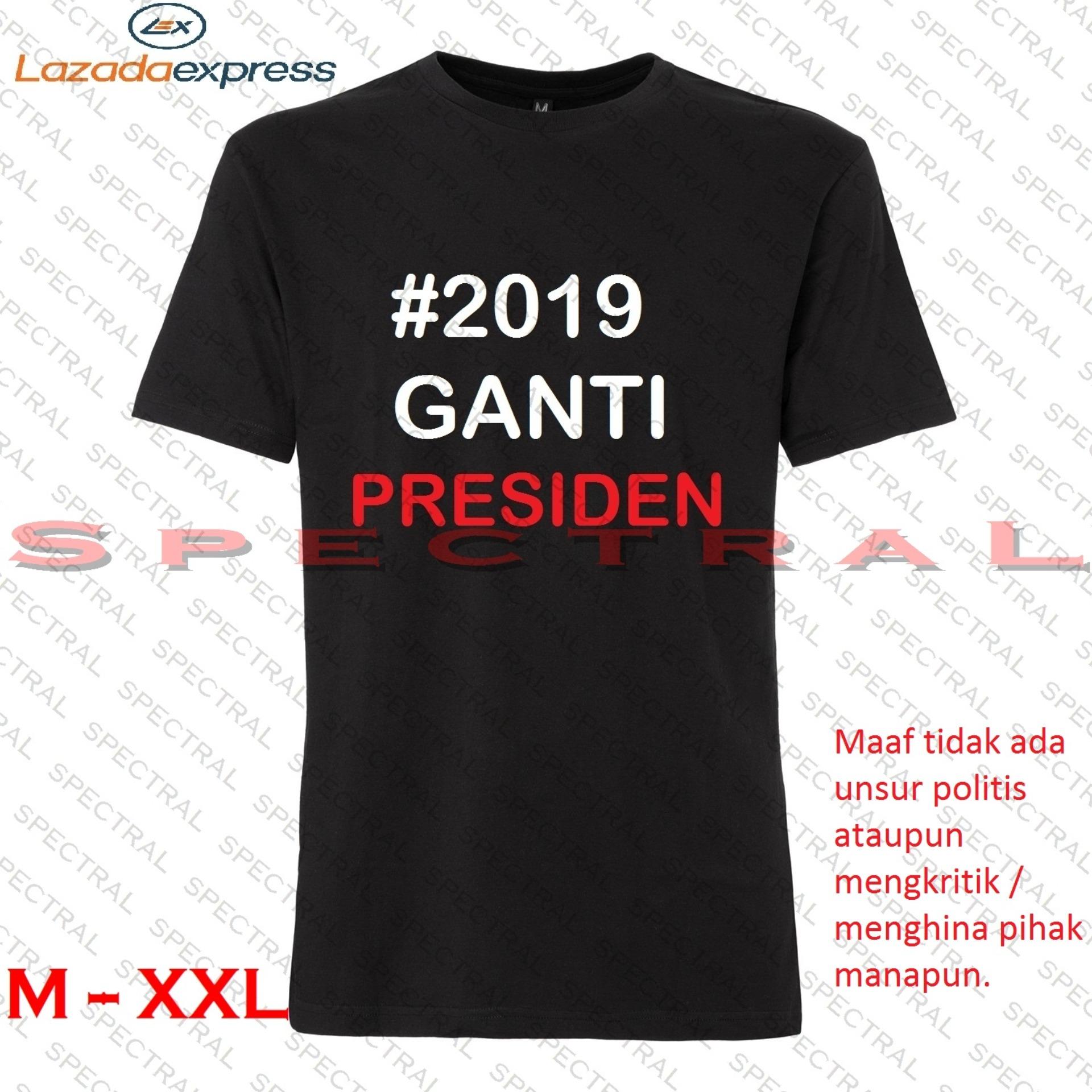 Spectral – #2019 GANTI PRESIDEN M L XL XXL Kaos Distro Fashion T-Shirt Baju Pakaian #ganti Shirt Pria Wanita Cewe Cowo Lengan Murah Bagus Keren #gantipresiden2019 #gantipresiden Tulisan Kata-Kata kata #Ganti Gantipresiden Indonesia  Jokowi Tagar 2019