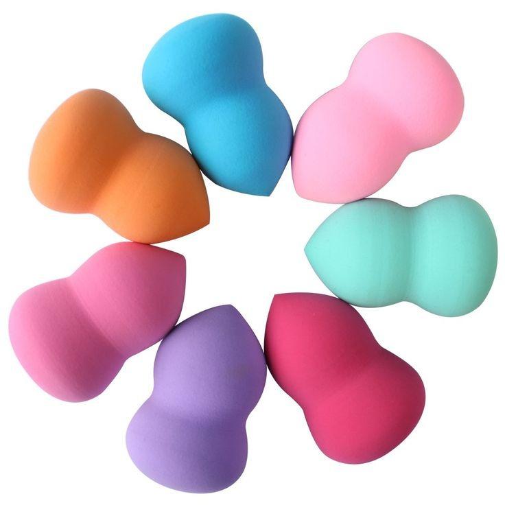 MAKEUP SPONGE FOR BLENDING (LIQUID,CREAM & POWDER )SIZE(5*3CM) - TOSERBA MEDAN
