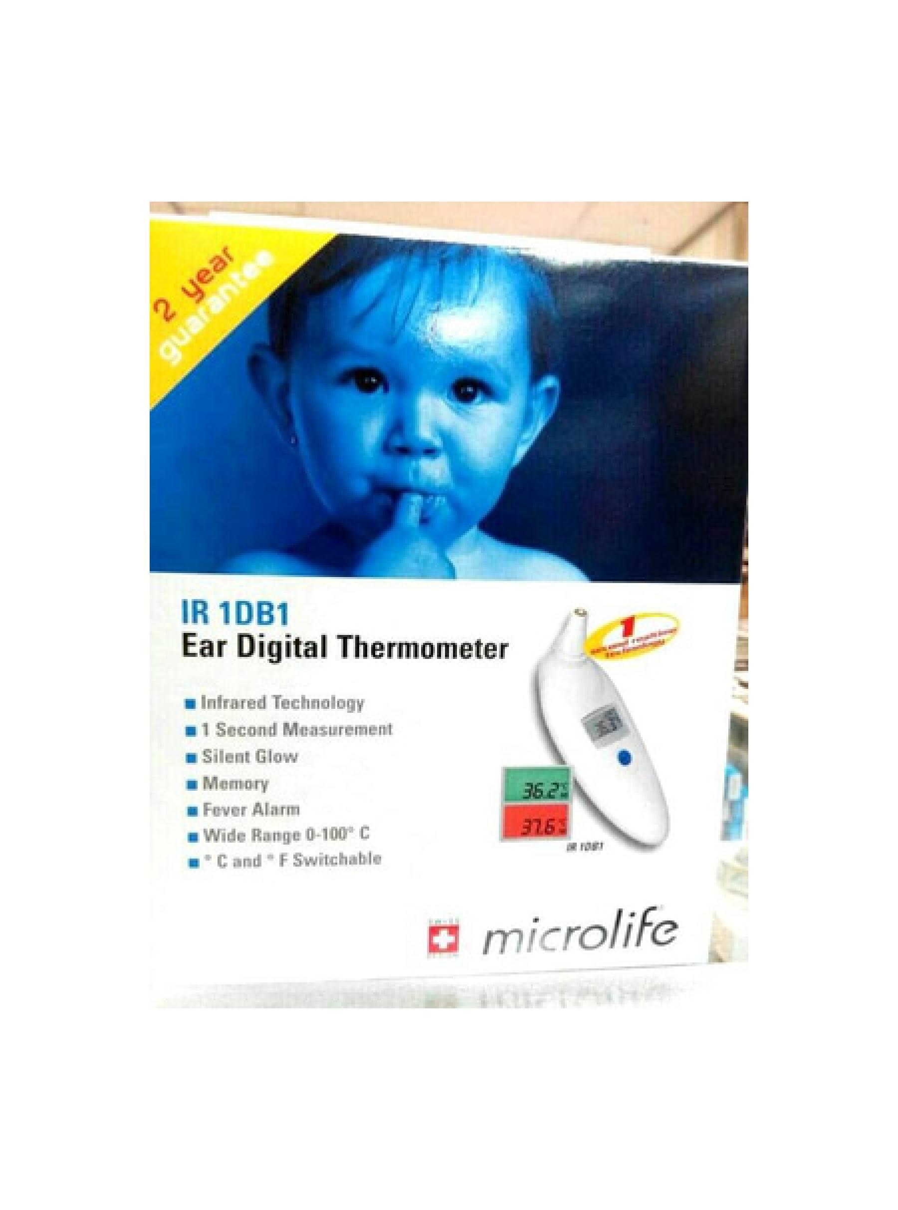 Thermometer telinga digital/Ear digital thermometer Microlife IR 1DB1