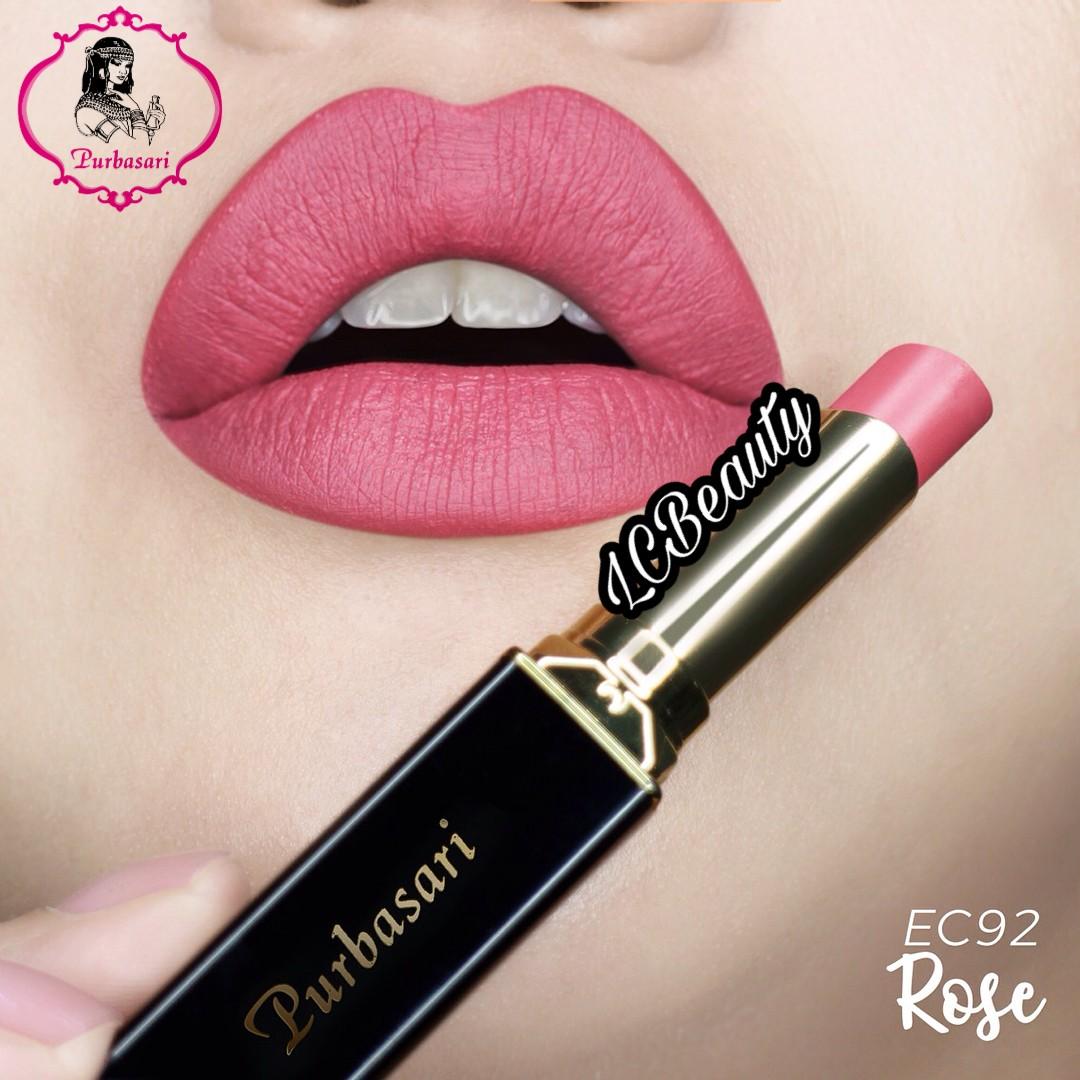 Purbasari Lipstick Collor Matte 92 ROSE