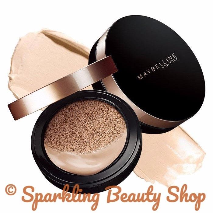Ready Stock Maybelline Ultra Cover Super BB Cushion - SPF 50+ PA+++ - Natural Beige