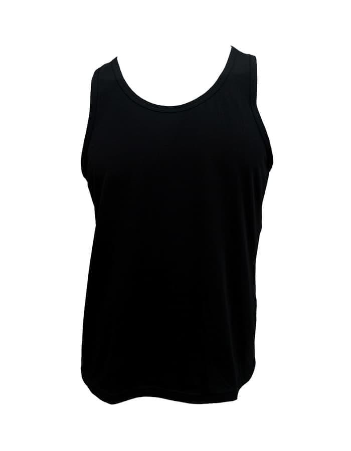 HOT SPESIAL!!! Mr.W Sleeveless Shirt - WMS 70000B - Isi 3pcs - PUTIH WWW, M
