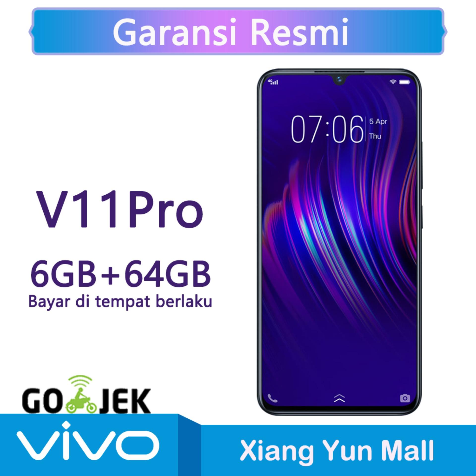 Vivo V11 Pro 6G/64G - Screen Touch ID  AI Dual Rear Camera Garansi resmi