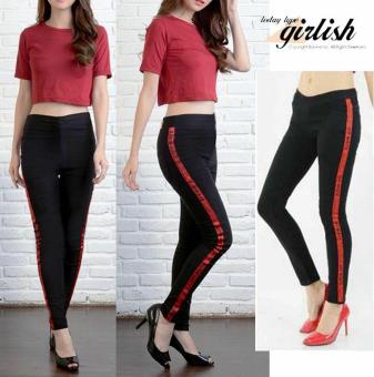 Harga preferensial Newone Shop Legging Wanita Offwhite - Hitam terbaik murah - Hanya Rp37.868