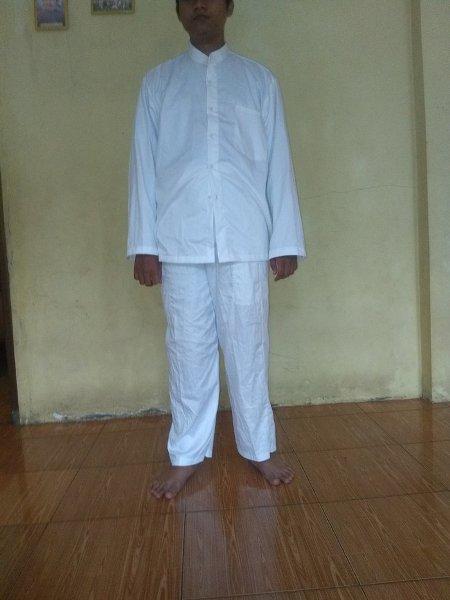 setelan koko pangsi putih polos haji umroh Barang Laris