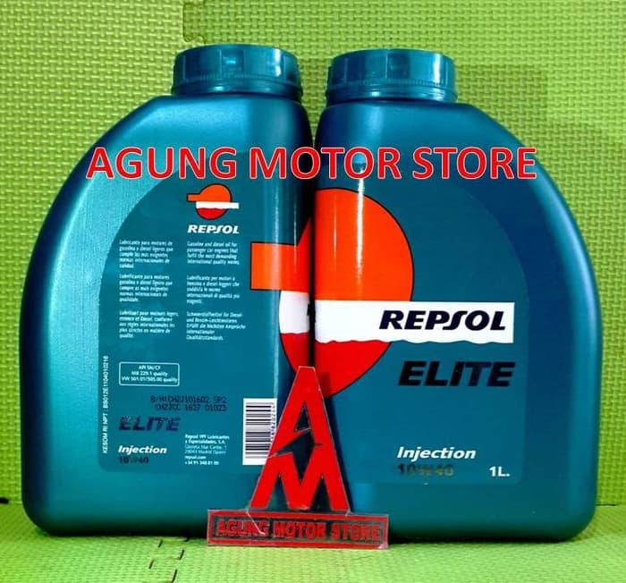 Oli Mesin Mobil REPSOL ELITE INJECTION 10W40 ( 1 Liter
