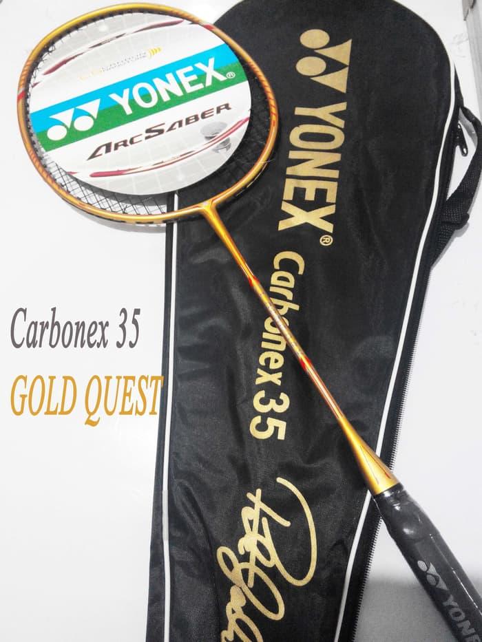 HOT PROMO!!! Raket Yonex Carbonex 35 Extended GOLD QUEST Edition Murah Berkelas - fk3UXh