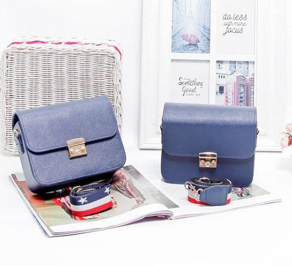 KAWAI - Tas Wanita / Dompet Wanita / Dompet Mini / Dompet Fashion / Tas Selempang / Tas Bahu Wanita / Tas Cewek / Tas Murah / Tas Ransel / Tas Wanita Murah / Tas Cantik / Tas Wanita Branded / Tas Kerja / Tas Kuliah / Box Furla Strap BFS-171