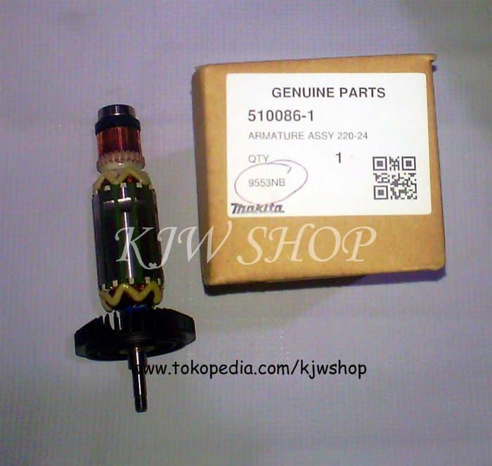 ARMATURE ANGKER MESIN GERINDA MAKITA 9553B
