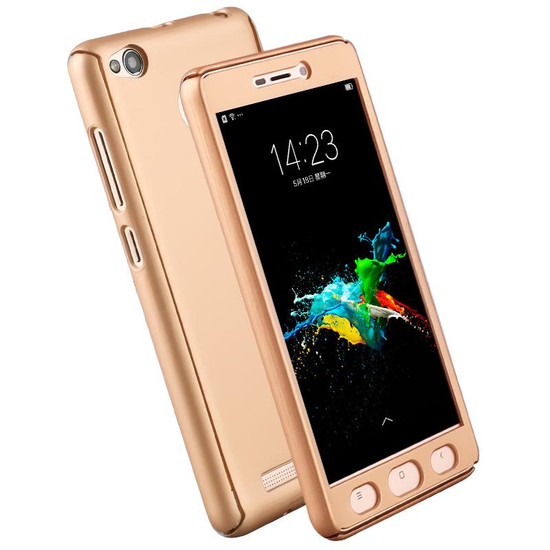 Hardcase Case 360 For Xiaomi Redmi 3 / 3S / 3Pro Casing Full Body Cover + Free Tempered Glass - YG0709