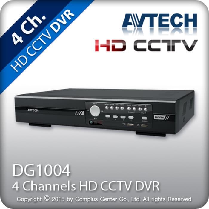 PROMO!!! DVR AVTECH DG1004 AHD (Analog Camera CCTV) 4 Channel