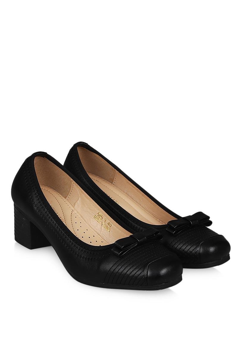 Yongki Komaladi Sepatu Fashion Sandal Heel Wanita Albertina Black