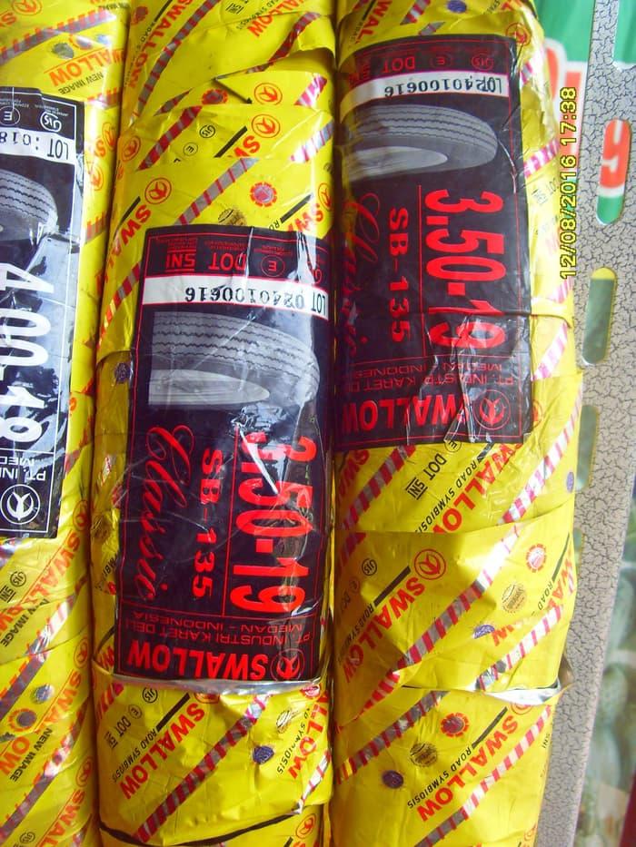 BAN MOTOR KLASIK-CLASSIC RING 19 ,ukuran 3.50-19 merk SWALLOW SB-135