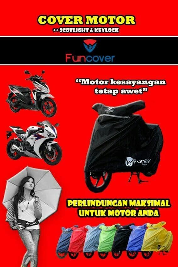 cover motor / sarung motor FUNCOVER buat motor matic dan bebek