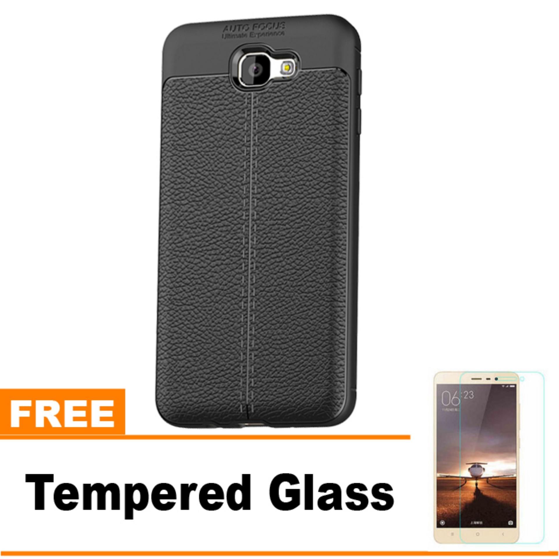 Original Lazada Case Auto Focus For Samsung Galaxy J7 Prime - Hitam - Hadiah Tempered Glass