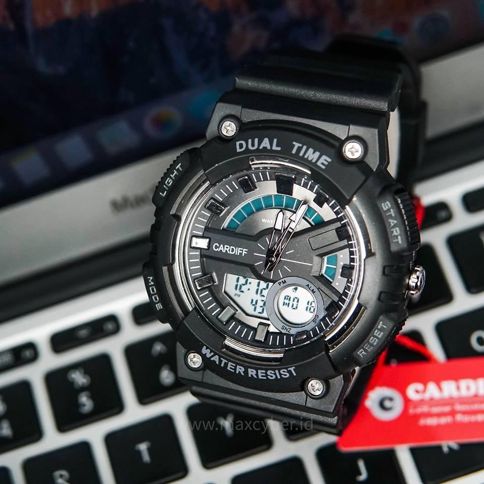 CARDIFF ORIGINAL DUALTIME KEREN DAN MACHO COCOK BUAT AKTIFITAS OUTDOOR AMAN KENA AIR WATERRESIST