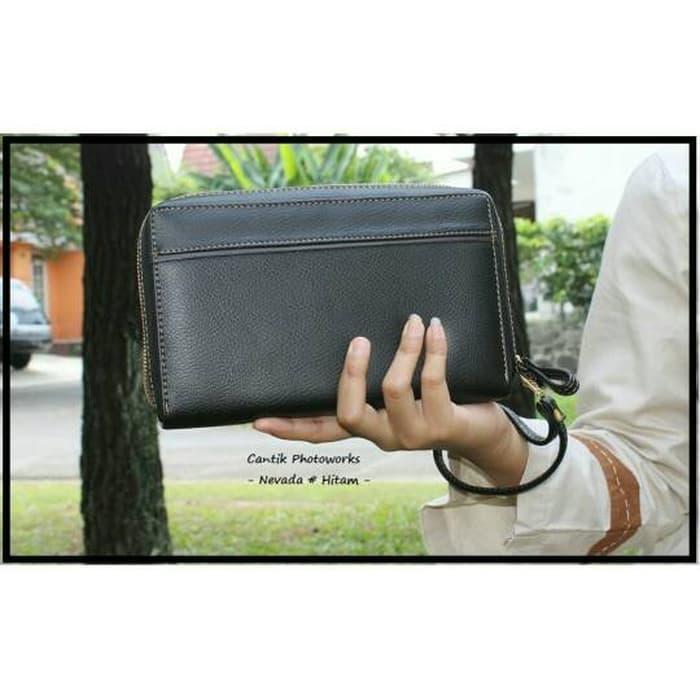 Hemat 10%!! Dompet Nevada Wanita Kulit Sintetis,Uk 22X13 - ready stock