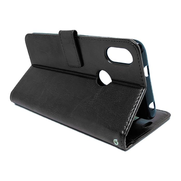 CASE XIAOMI REDMI S2 / XIAOMI REDMI Y2 PREMIUM LEATHER WALLET RETRO FLIP COVER CASING DOMPET