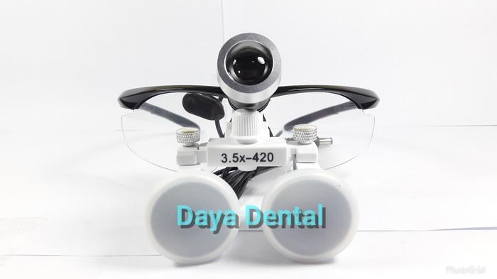 Dental loupe/kaca mata loupe/kaca mata pembesar dental endo