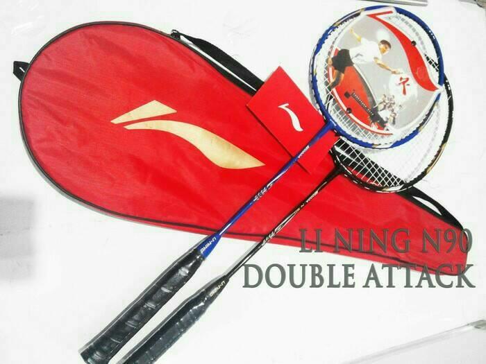 Raket Badminton Merk LI NING Wooden N90 Raket GANDA BADMINTON