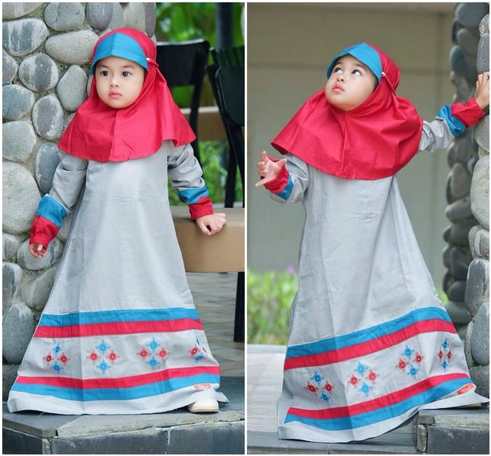 PROMO Baju Muslim Anak Perempuan - Baju Gamis Anak Perempuan - Baju anak Cewek - Setelan Baju Anak cewe - Gamis Anak Nibras