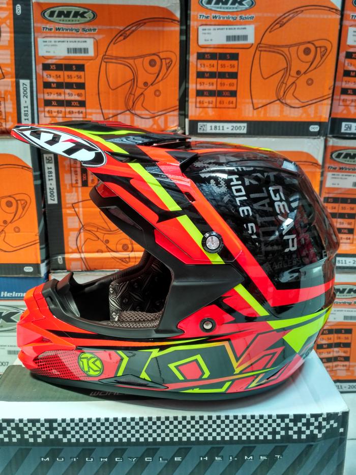 Kyt Cros Over step up black /red fluo /yelow fluo