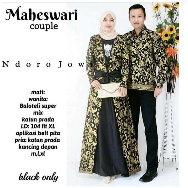 Caculs BATIK COUPLE/PASANGAN/SARIMBIT GAMIS MAHESWARI