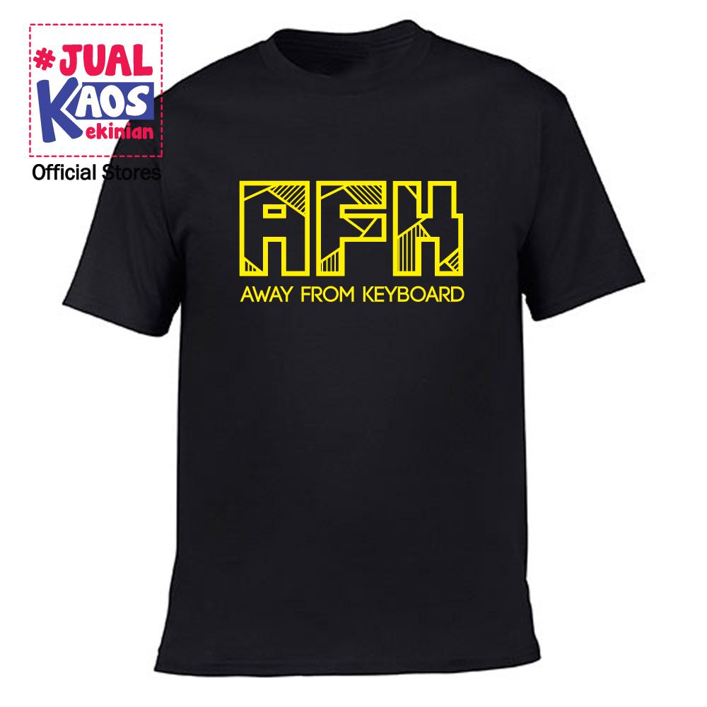 Kaos JP2 Jual Kaos Jualkaos gamer murah pria / wanita / family / couple /distro/ moba / mobile legend / online game /afk hitam