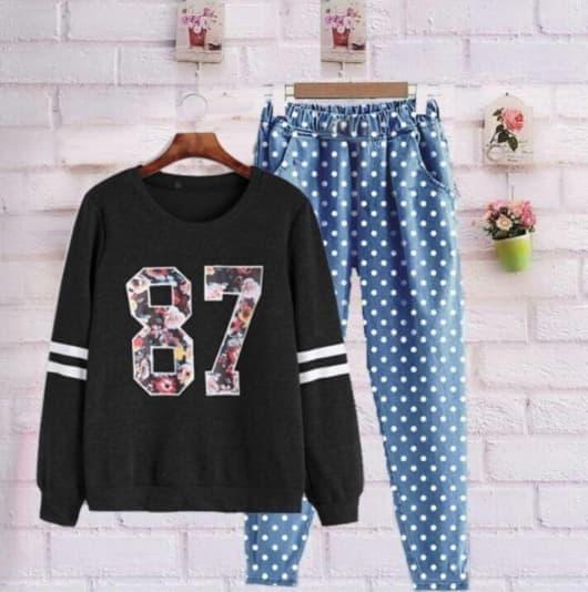Damai Fashion - Baju Setelan Wanita Sporty 87 - Konveksi Tanah Abang