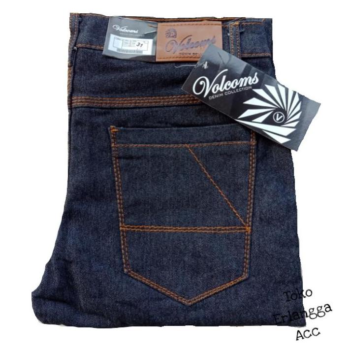 Celana Jeans Skinny Premium Hitam Pria Denim
