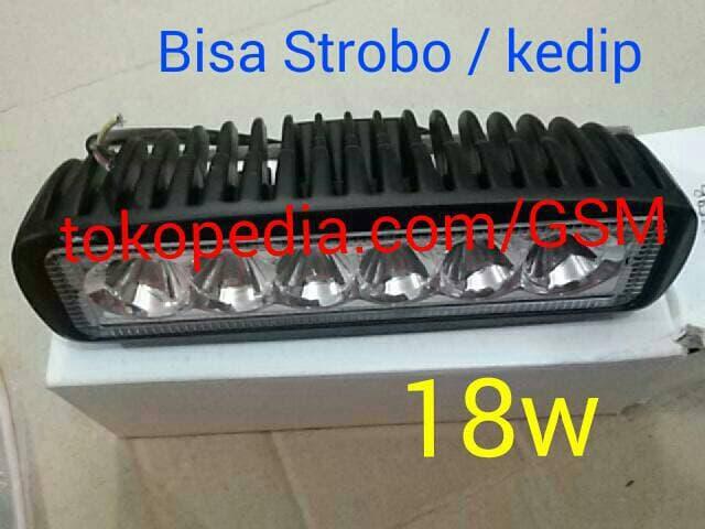 NEW LED Bar Lampu sorot LED STROBO tembak Offroad Drl motor mobil