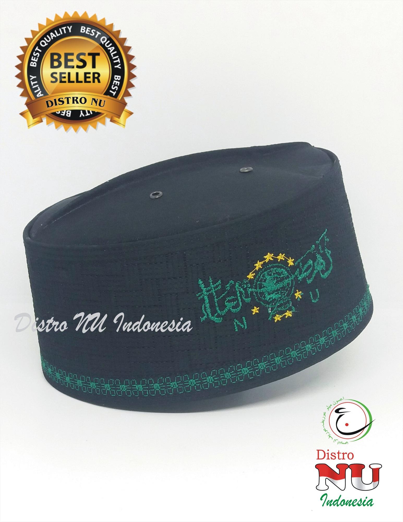 PECI NU BORDIR HITAM +GRATIS TASBIH KAYU B / atasan pria / songkok nasional /sajadah / distro nu / kaos distro / kerudung / gamis / boneka / kemeja / baju batik / batik nu / jasko / jas / blazer / sarung / celana / daster / sandal / sepatu / hena / kopyah