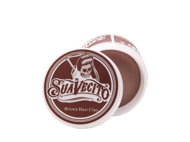 Pomade Suavecito Coloring Wax Brown - Warna Cokelat - Claybased / Clay based - Free Sisir Saku - Hair Wax - Minyak Rambut