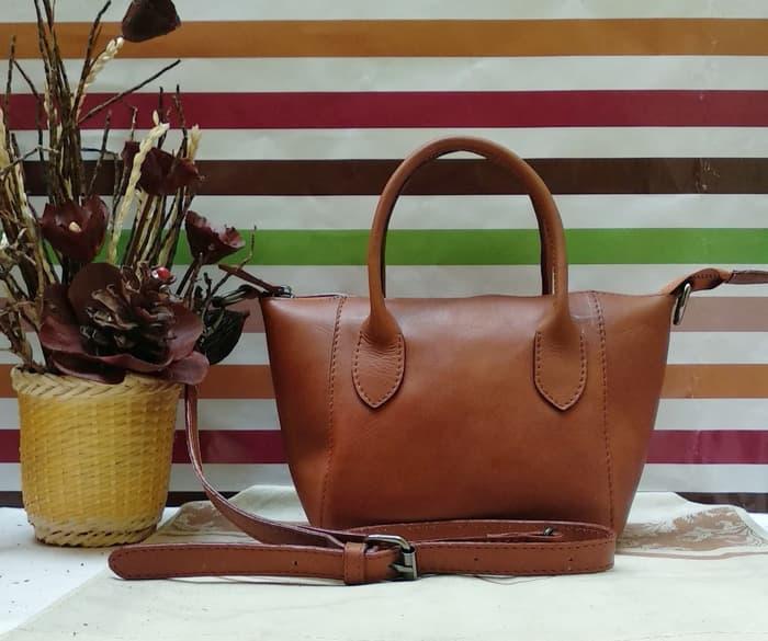 Tas Kulit Wanita Tas Selempang Garutan Slingbag