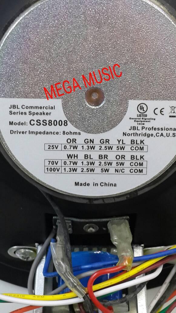 Ceiling Speaker bagus JBL CSS 8008 professional Original