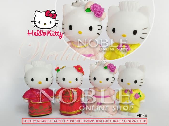 Figure Hello Kitty Wedding Costume-Dress-Gaun Pengantin-Couple-VB146