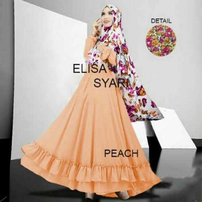 Tanah Abang Fashion terbaru termurah dan terlaris Gamis Muslim Eliza Aer