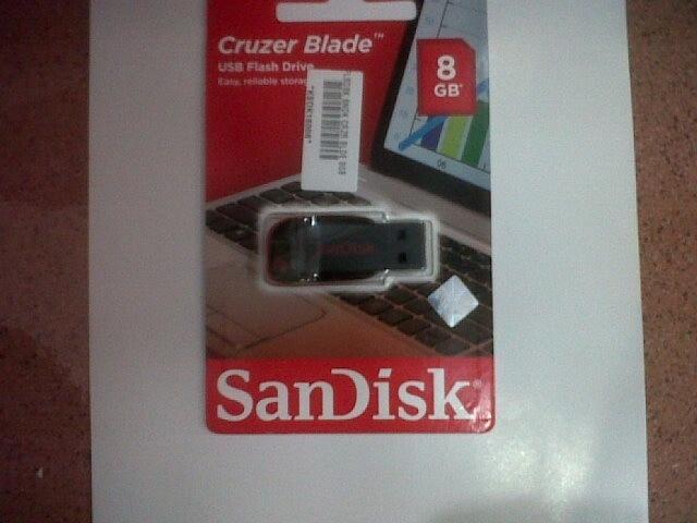Usb Flashdisk MURAH sandisk blade 8 gb garansi resmi original