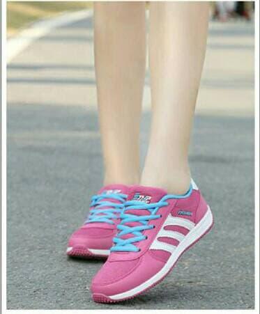 sepatu sneakers wanita adidas replika mo 74 astri pink fanta