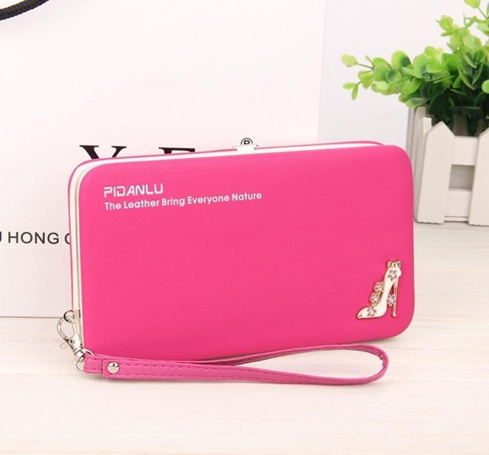 Dompet Panjang Wanita Motif High Heel Korea Pidanlu