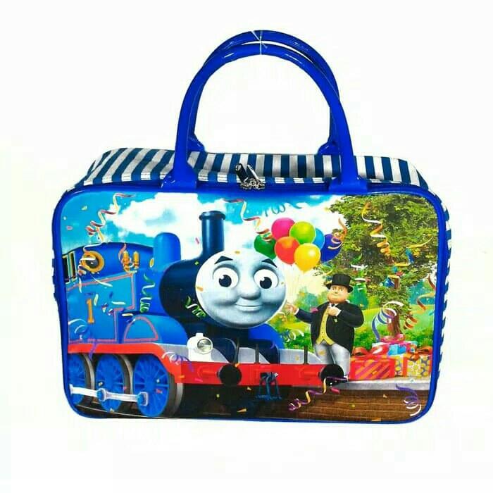 Best Seller - Tas Travel Bag Koper Piknik Kanvas Besar Serbaguna Thomas - Koper Anak Kualitas Premium
