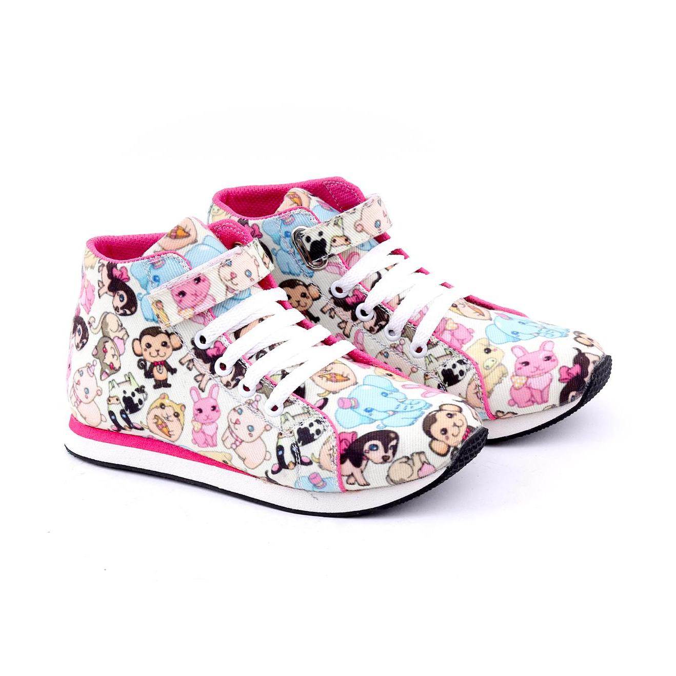 Caculs Sepatu Sneakers / Kasual Anak Perempuan - GJJ 9093 Ori Garucci