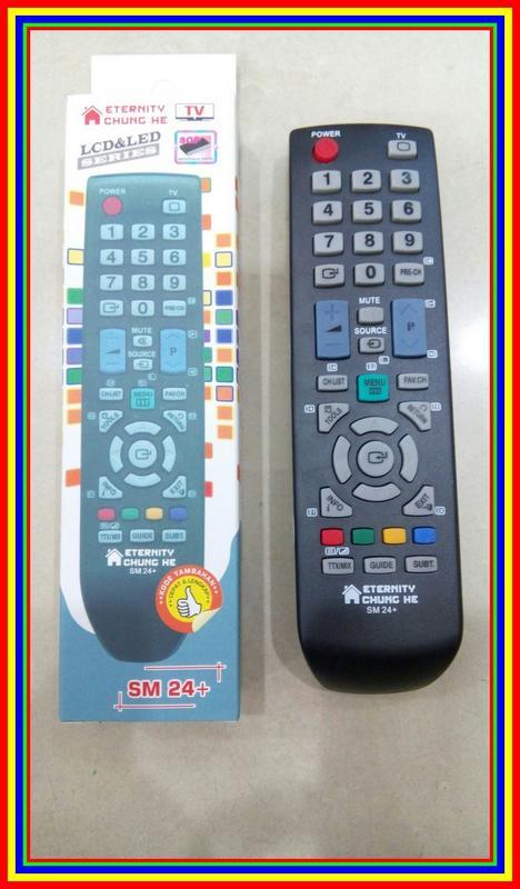 Remot Remote Tv Samsung Lcd Led Plasma Multi Universal Serba Guna Sm21