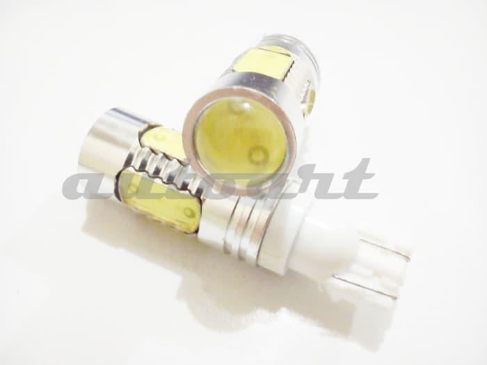 BOHLAM LED SENJA T10 11 WATT EXTRME BRIGHT | ( lampu mobil hid plafon depan rem sorot led h4 kabut fog lamp tembak variasi strobo rem toyota innova hid avanza osram )