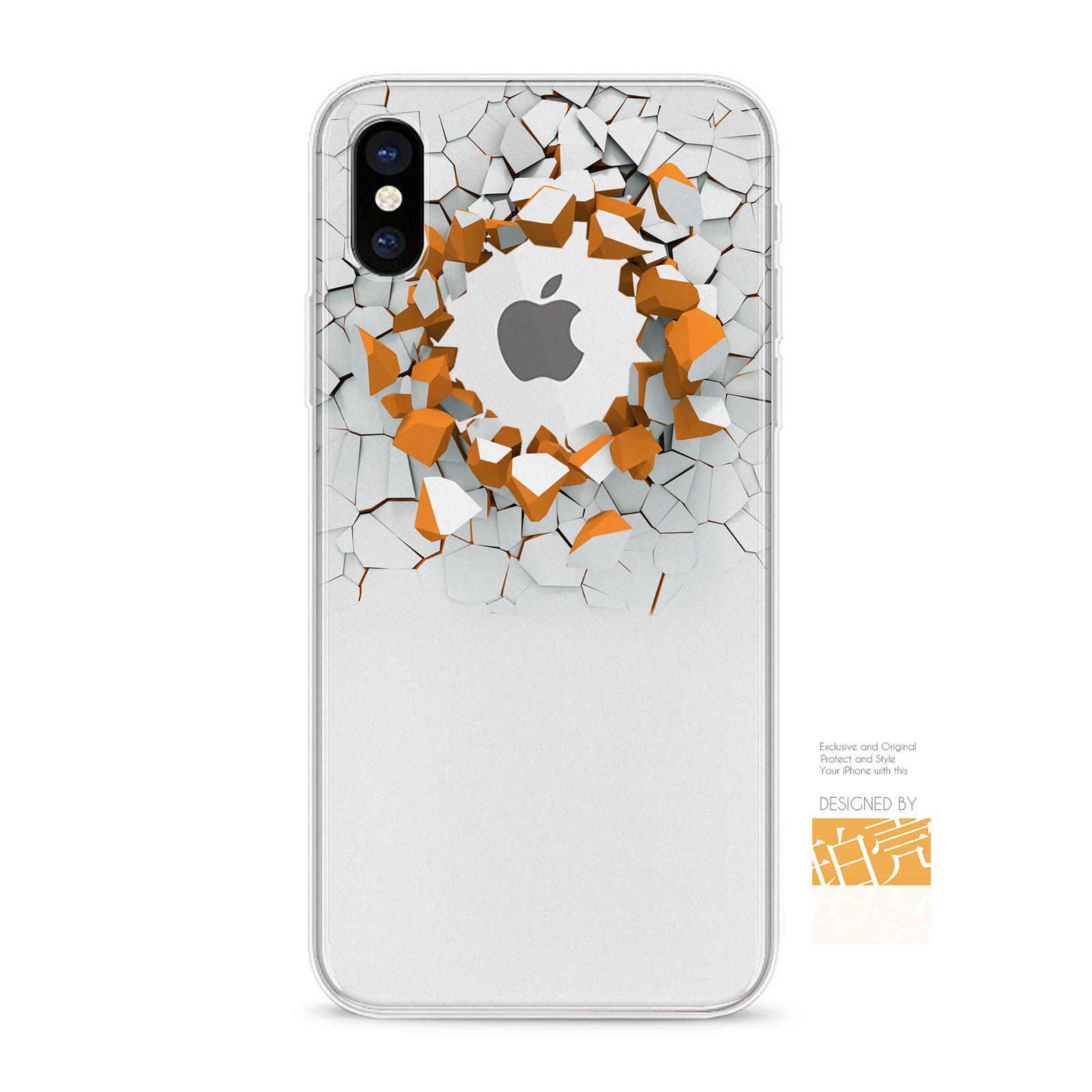 Baru Lahir Cangkang Perot Selubung Ponsel IPhone7 Transparan Cangkang Rusak Asli