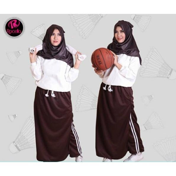 Rok Panjang Celana Training Olahraga Rocella Sporty